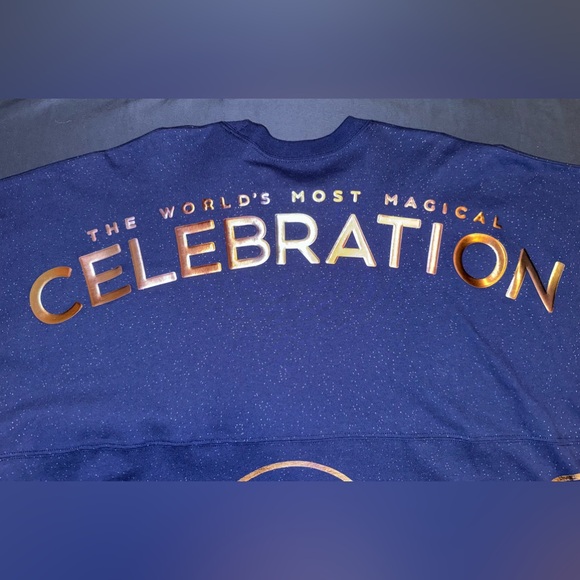 2021 Disney Parks Walt Disney World 50th Celebration Spirit Jersey Adult XL NWT - Picture 3 of 10